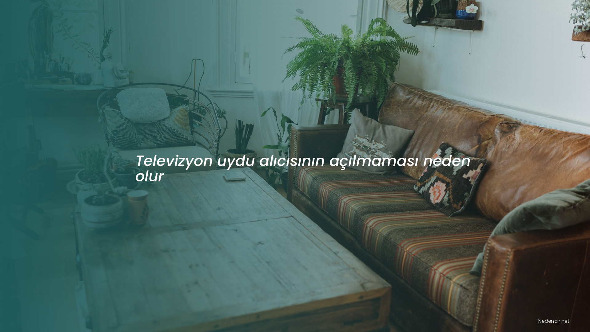 Televizyon uydu alıcısının açılmaması neden olur