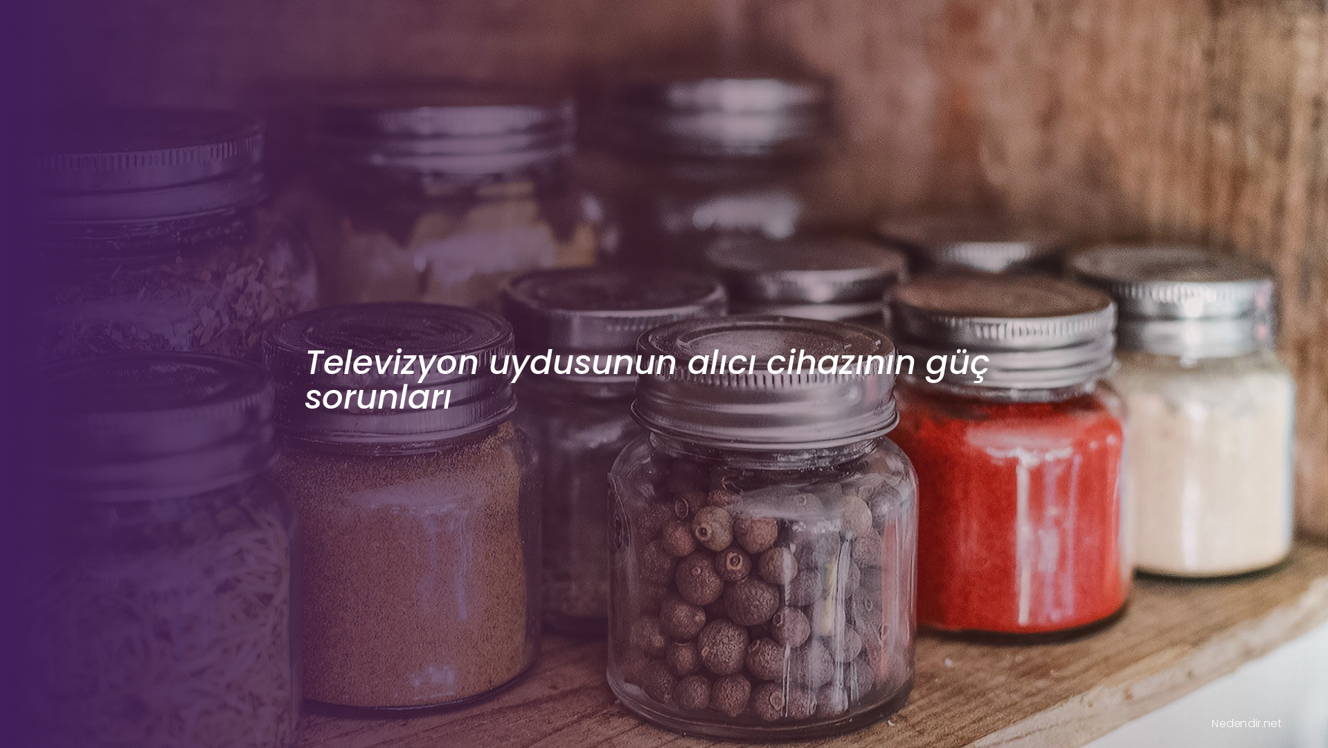 Televizyon uydusunun alıcı cihazının güç sorunları