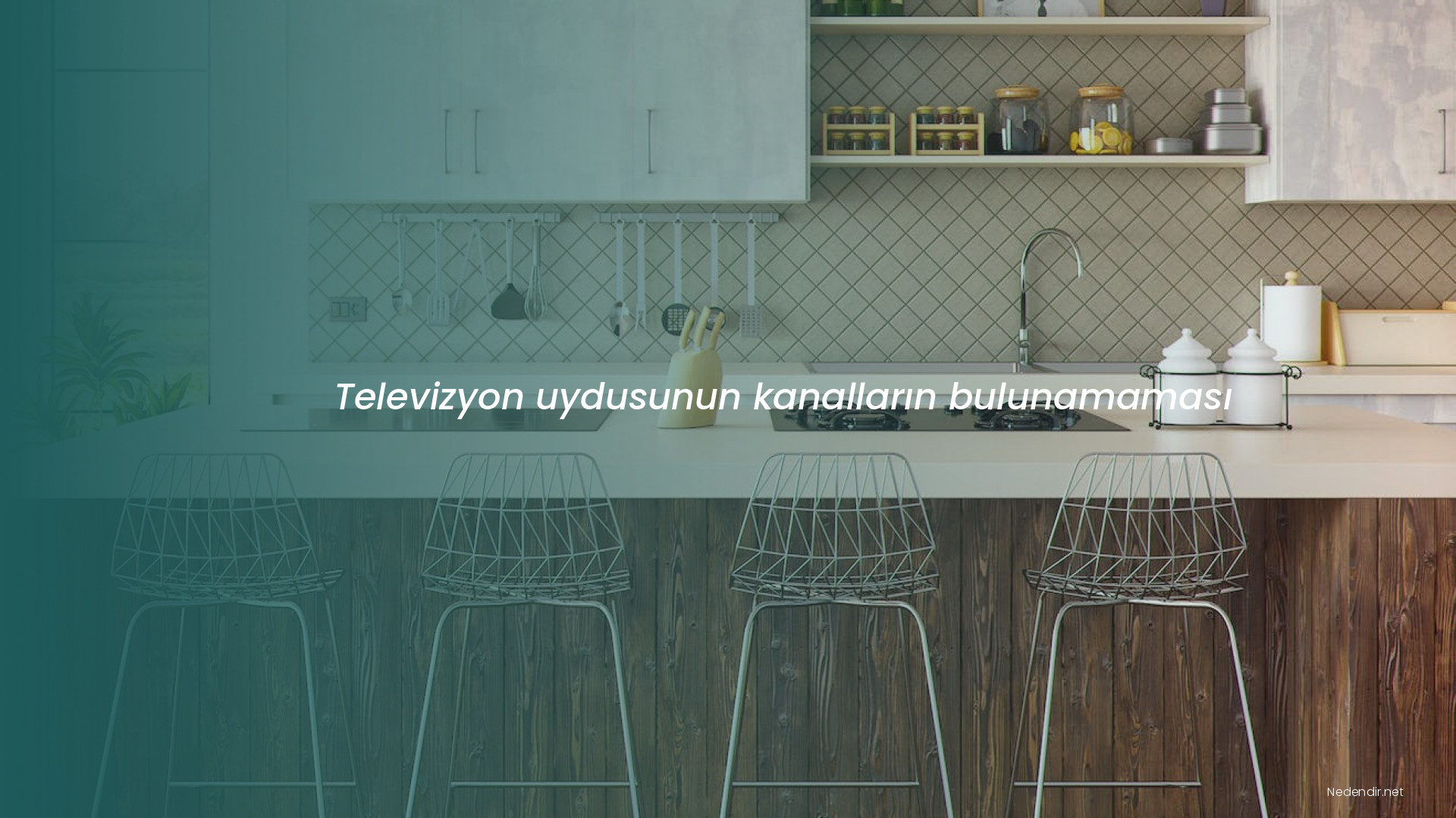 Televizyon uydusunun kanalların bulunamaması