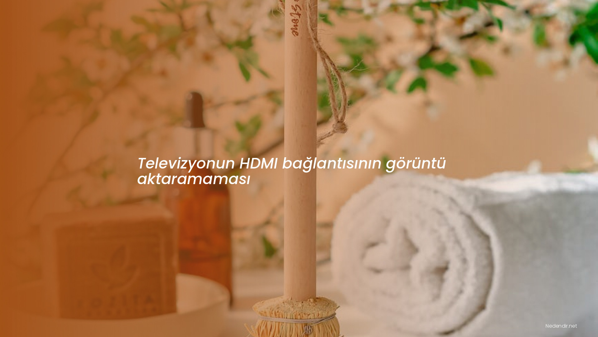 Televizyonun HDMI bağlantısının görüntü aktaramaması