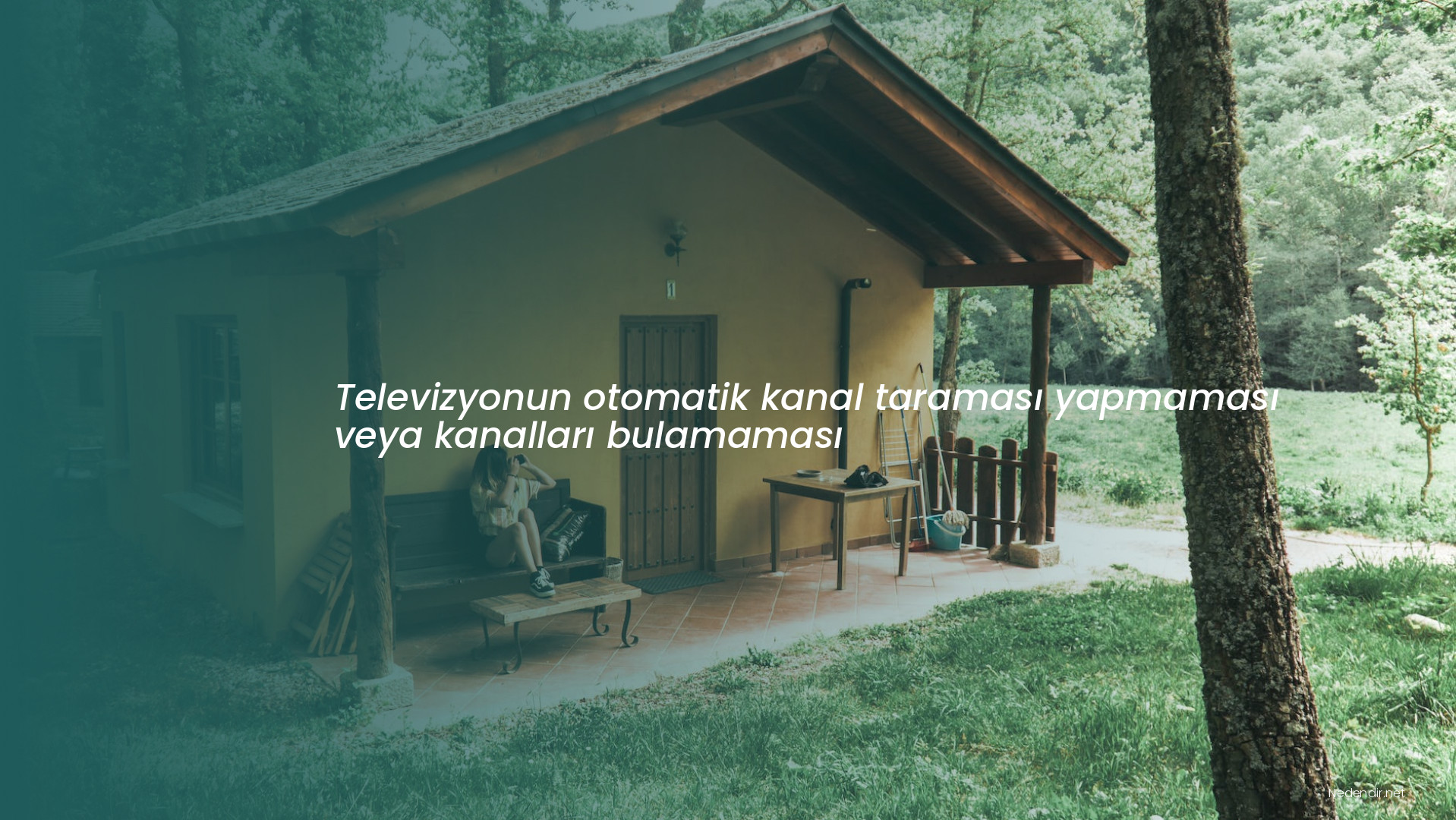 Televizyonun otomatik kanal taraması yapmaması veya kanalları bulamaması