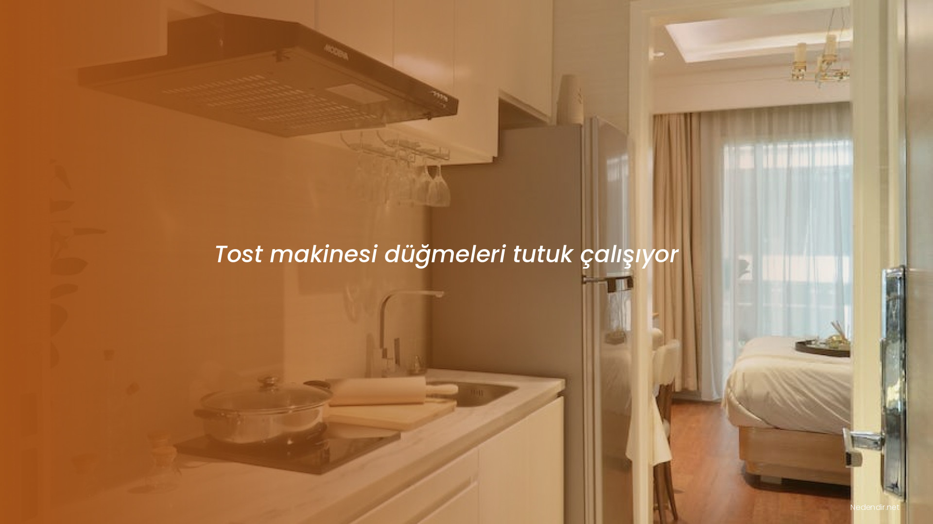 Tost makinesi düğmeleri tutuk çalışıyor