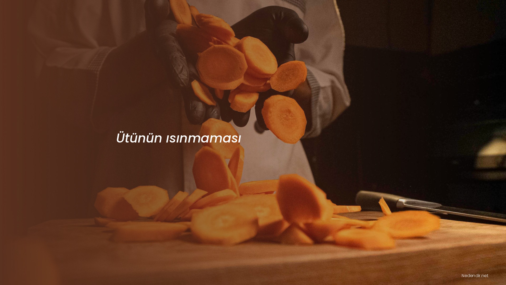 Ütünün ısınmaması