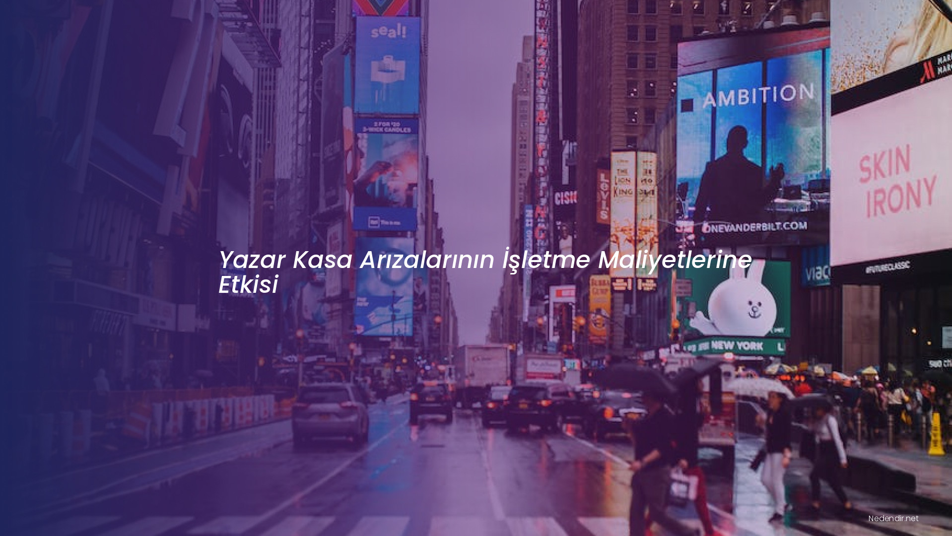 Yazar Kasa Arızalarının İşletme Maliyetlerine Etkisi Yazar Kasa Arızalarının İşletme Maliyetlerine Etkisi