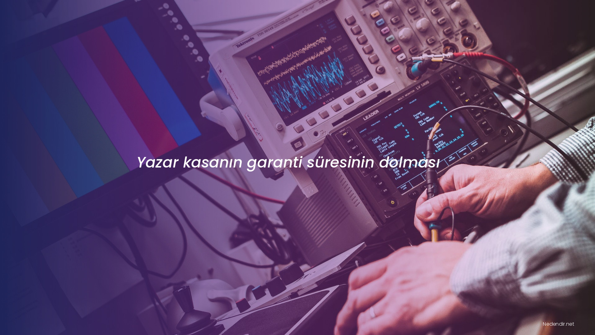 Yazar kasanın garanti süresinin dolması