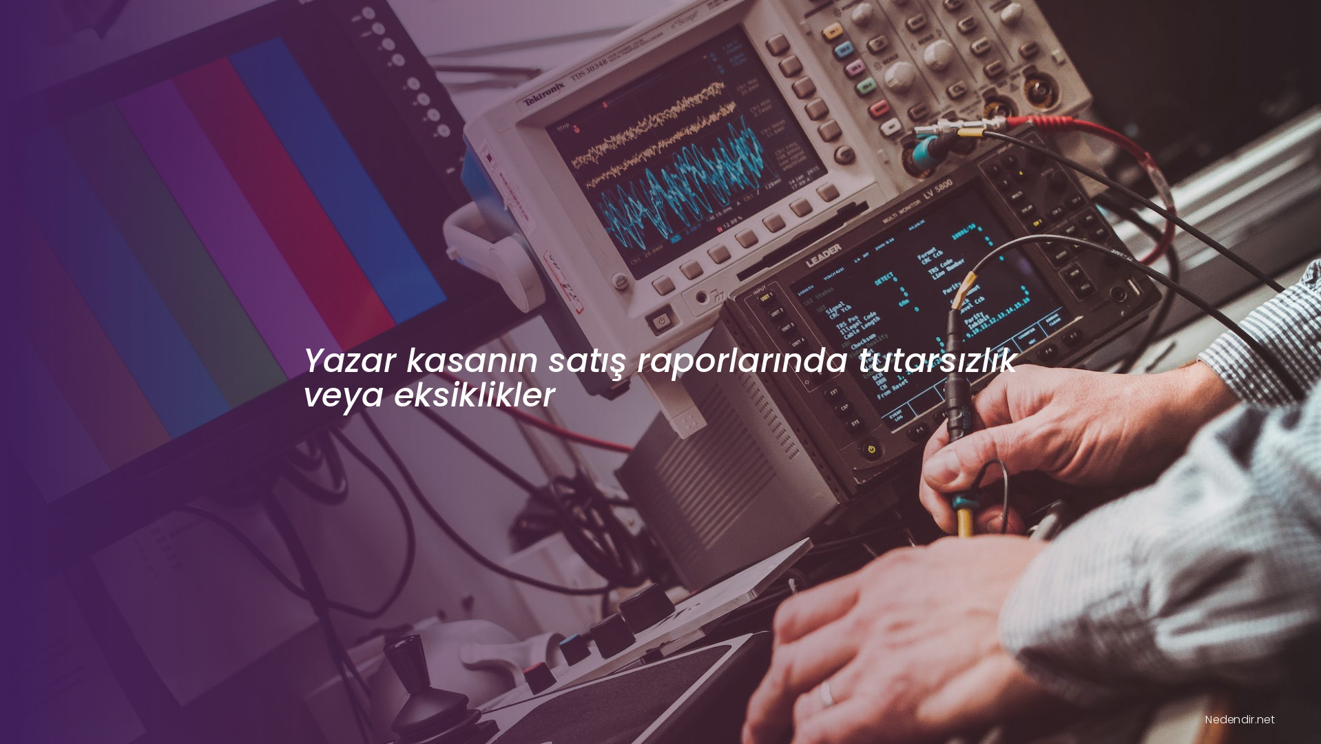 Yazar kasanın satış raporlarında tutarsızlık veya eksiklikler